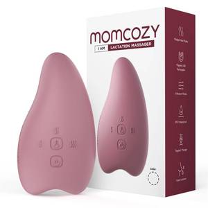 lot 14291 image: Momcozy Warming Lactation Massager 2-in-1, Soft Breast Massager for Breastfeeding, Heat  Vibration Adjustable for Clogged Ducts, Improve Milk Flow, Engorgement