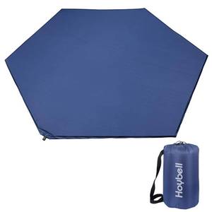lot 15446 image: Hoybell Playpen Mattress, Compatible with POP N GO Baby Playpen, 59 inch Hexagon Playpen Mat, Portable Playard Mattress Indoor and Outdoor, Self Inflatable, Comfortable with Carry Case