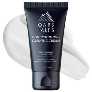 lot 16221 image: Oars  Alps Conditioning and Defining Cream, Styling Cream to Prevent Dull and Dry Hair, Moisturizing, Hydrating, Sofetening Hair Lotion with Argan Oil & Chia Seed Oil, 3.4oz