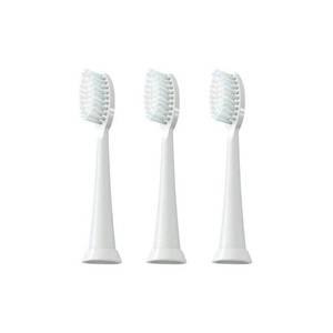 lot 16256 image: TAO Clean Sonic Electric Toothbrush Replacement Heads (3-Pack) �� Replacement Heads for the TAO Clean Electric Toothbrush and Docking Station, White