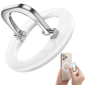 lot 16266 image: SUPERONE for MagSafe Phone Grip Ring Holder Stand, 2025 Super Magnet Adjustable Magnetic Finger Ring Grip Kickstand for iPhone 171615141312 Series, MagSafe Case Accessories