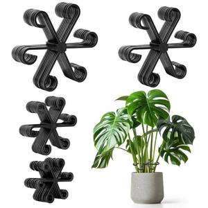 lot 16272 image: GLCSC 32pcs Plant Stem Support, Plant Support for Indoor Plants, Climbing Houseplant Stem Holders, Reusable Plant Stabilizer, Plant Accessories Indoor