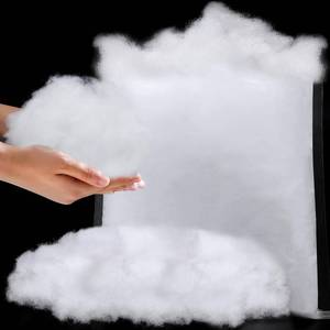 lot 20055 image: EIMMBD 12.4 Ounces Christmas Cotton Snow Decor Fluffy Snow for Christmas Decoration Artificial Snow for Home Christmas Village Winter Wonderland Holiday Craft