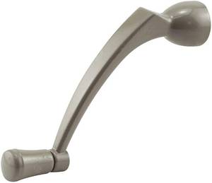 lot 20087 image: Prime-Line H 3958 38 In. Champagne (Tan) Diecast Crank Handle, fits Pella Windows (Single Pack)