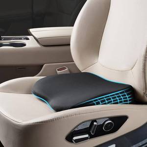 lot 20126 image: Sothuba Car Seat Cushion for Driving,Car Booster Seat Cushion for Short Drivers,Portable Driver Seat Cushion to Raise Height 3.5 in,Office Chair Back Support Pillow for Lower Back Pain Relief
