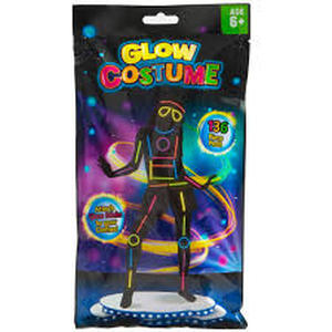 lot 6086 image: Glow Costume Accessories Kit - 136 Piece Set