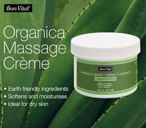 lot 10298 image: Bon Vital Organic Massage Cream 8oz