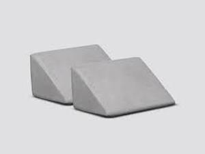 lot 15437 image: 2 Pillow Wedges - Grey