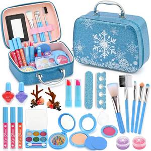 lot 2264 image: ACGASK Real Washable Makeup Kit for Girls - Non-Toxic Kids Play Make Up Set Toy for Toddlers Children, Princess Toys Birthday & Christmas Gift ideas for Ages 5 6 7 8 9 10 11 12 Year Old Girls