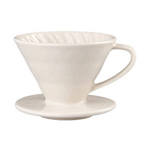 lot 2272 image: YOLIFE Pour Over Coffee Maker, Ceramic Pour Over Coffee Dripper, Porcelain Slow Brewing Filter for Travel Camping, Cafe, Restaurants, Office, Home, Coffee Maker Brew 2 Cups
