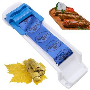 lot 2284 image: Vyooxcy Vegetable Meat Rolling Tool��Grape Leaves Roller DIY Eggroll Rolling Machine for Sushi Maker Making Home Kitchen Tool