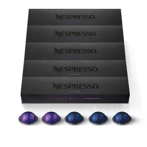lot 3761 image: Nespresso Capsules Vertuo, Espresso Variety Pack, Medium and Dark Roast Espresso, 50-Count Espresso Pods, Brews 1.35oz.