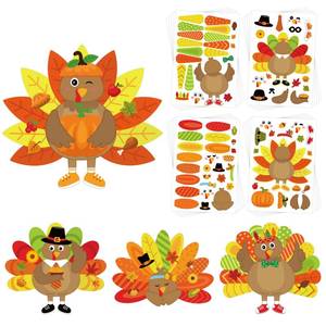 lot 4304 image: 20 Sheet Spring Crafts for Kids, Make-A-Butterfly Crafts Stickers for Kids, Butterfly Stickers for Spring Party Favors Games Supplies.(Cute 20)