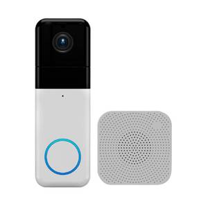 lot 6111 image: Wyze Wireless Video Doorbell Pro (Chime Included) with Easy-to-Use Design, 1440 HD Video, 11 Head-to-Toe View (11 Aspect Ratio), 2-Way Audio, Night Vision
