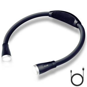 lot 6153 image: AVCAP LED Neck Light for Reading, 9 Modes, USB Rechargeable, Reading Light for Book in Bed, Flexible, Hands Free, Eye-Protection, Long-Lasting, Lightweihgt, Perfect for ReadingKnittingWorking