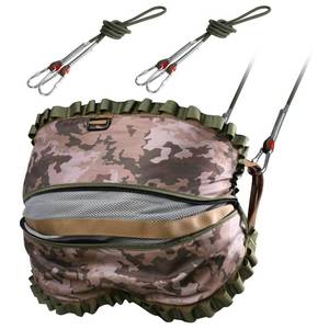 lot 7035 image: Hunting Saddle,Hammock Saddle Hunting,Comfortable Saddle Hunting System,Hammock Hunting Saddle,Lightweight Padded Seat Includes Adjustable Bridge, Essential Tree Stand Accessories
