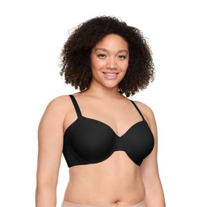 lot 8099 image: No Side Effects Seamless Underarm-Smoothing Comfort Underwire Lightly Lined T-Shirt Bra RA3061A