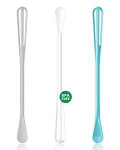 lot 8126 image: OYV Scandinavian Modern Colors Mini Whisk Set, 8.5 in Mini Whisks for Cooking, 3 Pieces Small Wisk For Whisking, Beating, Blending Ingredients, Mixing Sauces, BPA Free Tiny Whisk