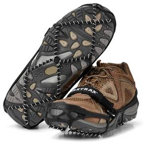 lot 8137 image: Yaktrax Pro Traction Cleats for Walking, Jogging, or Hiking on Snow and Ice (1 Pair), Large , Black