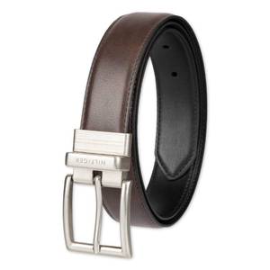 lot 8185 image: Tommy Hilfiger Mens Reversible Belt , brownblack, 30 (Torn)