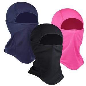 lot 8204 image: 3 Pieces Balaclava Ski Mask -Winter Full Face Mask for Men Women Windproof Weather Outdoors Cover for Men Women Boys Girls