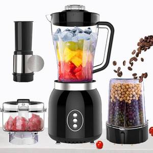 lot 9622 image: Grinder Blender and Food Processor for Kitchen, 4 Functions for Shakes and Smoothies, Meat Chopped,Dry Grinding & more With 800W 2 Speed Motor Electric Mixer Machine