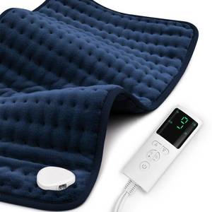 lot 10344 image: Stofiro Heating Pad for Back Pain Relief 17x33 Large, Moist Dry Heat Options, XL Electric Heating Pads, 9 Heat Settings, Machine Washable, Auto-Off, Gifts for Women, Mom, Men