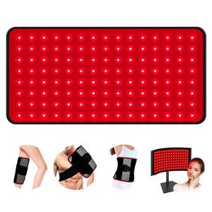 lot 13926 image: Red Light Therapy for Body and Face, Red Light Therapy Mat, 3 in 1 MatBeltStand Removable 660NM & 850NM Infrared Red Light Therapy Panel Device, Light Therapy for Face, Waist, Back, Knees and Legs
