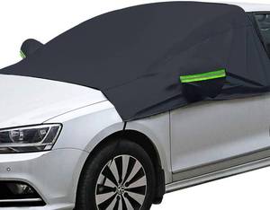 lot 14331 image: OMIGAO Extra Large Windshield Snow Ice Cover with Side Mirror Covers, Protects Windshield and Wipers from Weatherproof, Rain, Sun, Frost, Vehicles, Cars Trucks Vans and SUVs (94.5 x 65)
