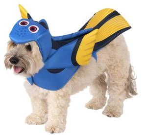 lot 14351 image: Rubies Disney Finding Nemo Dory Pet Costume for For Dogs or Cats, Small