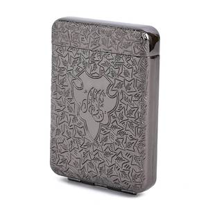 lot 14374 image: Minimalist Metal Case - ONEONTA Vintage Holder Case - Premium Carrying Case for Men and Women, Black