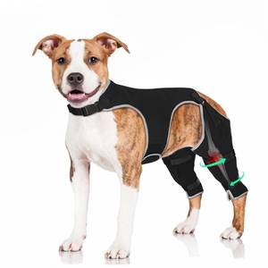 lot 16328 image: Pawfun Dog Recovery Sleeve Back Leg�� Breathable Dog Rear Leg Sleeve for ACLTPLO Wound Recovery, Adjustable Dogs Pants with Reflective Edge Suitable for Male and Female Pets�� Cone Alternative,L