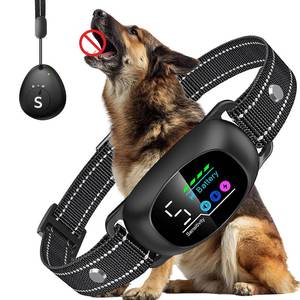 lot 16329 image: Tucnkac Dog Bark Collar with Remote �� 2-in-1 Automatic & Manual Modes, Smart Anti Bark Dog Training Collar with Beep, Vibration & Shock, 330FT Range, IP67 Waterproof, Rechargeable (8-150lbs)