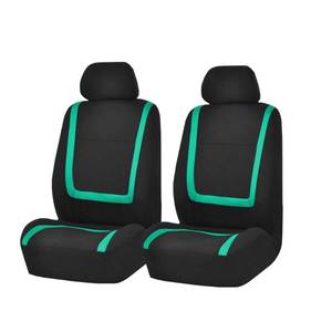 lot 20139 image: FH Group Car Seat Covers Front Set in Cloth - Car Seat Covers for Low Back Car Seats with Removable Headrest,Universal Fit,Automotive Seat Covers,Washable Car Seat Cover for SUV,Sedan,Van Mint