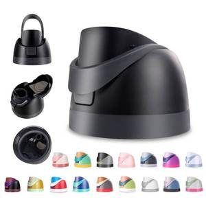 lot 20202 image: NTIERA Replacement Lid for Owala Freesip,Compatible with Owala Freesip Water Bottle 16oz 24oz 32oz 40oz,Premium Replacement Accessories for Owala Cap,Leak-Proof,BPA-Free(Black)