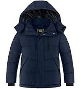 lot 5530 image: ZSHOW Navy Blue Winter Parka Coat Navy 10-12
