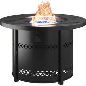 lot 15488 image: Mosaic Outdoor Propane Fire Pit Table