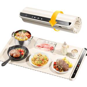 lot 1867 image: Warming Mat for Food,Food Warming Mat,Electric Warming Tray for Buffets Party and Home Daily Use,Heating Fastly in 10s,Portable Design,Timed Function for Your Family.