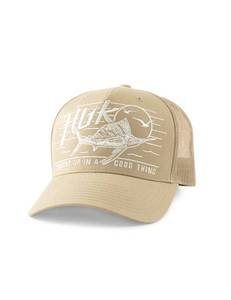 lot 2451 image: HUK - Mens Trucker Hat, Anti-Glare Snapback Fishing Hat for Men, Braid, One Size