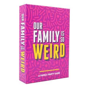lot 3802 image: DSS Games Our Family is So Weird A Family Card Game to Decide Who��s Most Likely to  Game Night Idea for Teens, Adults & Groups  Great for Reunions, Vacation, Road Trips