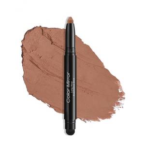 lot 4400 image: Color Mirror Cream Waterproof Hypoallergenic Eyeshadow Stick, long wear Metallic Glitter Matte Eye Shadow Pencil With Makeup Brush, Eye Brightener, 35 Chestnut Matte
