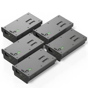 lot 5539 image: TKTKMETA 5 Pack New Reveal Upgraded Solar Charge Battery Pack Compatible with Reveal Trail Camera Ultra, X Gen 3.0, Pro 3.0, X, X Pro, X Gen 2.0, XB, SK, LED Battery Indicator