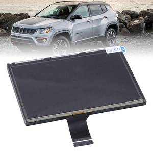 lot 6204 image: 7 uconnect Touch Screen Digitizer LCD Monitor Radio Navigation Compatible with Jeep Compass 2017 2018 2019 2020 Radio Navigation Replace # TDO-WXGA0700K00033-V2 TDO-WXGA0700K00057-V1