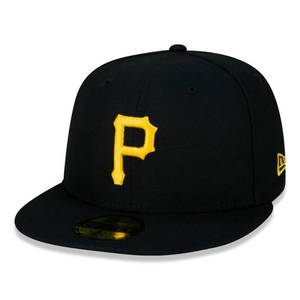 lot 6314 image: Mens Pittsburgh Pirates New Era Black Game Authentic Collection On-Field 59FIFTY Fitted Hat Size 7 58
