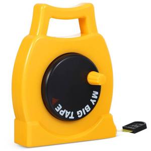 lot 6316 image: SHINEOFI Kids Tape Measure Toy - 60 Inch Retractable Easy-Read Marks Measuring Tape for Children, Educational Math Learning Tool, First Sewing Craft, Dress-Up, STEM Play
