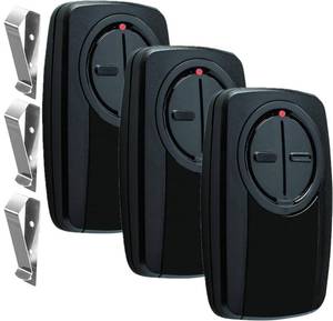 lot 6343 image: Upgrade 380UT 375UT 375LM Universal Garage Door Opener Remote Control Replace Liftmaster Garage Door Opener Compatible with 375lm Liftmaster Gate Remote Control (Black 3PCS, Black)