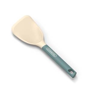 lot 8270 image: Cosamtec Silicone Small Spatula for Cooking Flexible Beveled Turner with Solid Inner Core and Heat Resistant Nylon Handle Ideal Spatula for Non-Stick Cookware