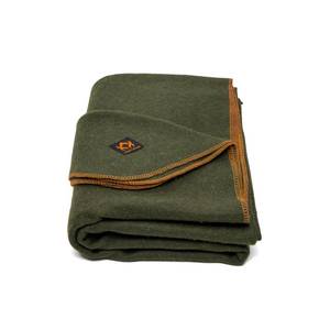 lot 19699 image: Arcturus Military Wool Blanket - Warm, Thick, Washable - Great for Outdoors, Camping, Stadium Blanket, Picnics, Travel - Car & Bushcraft Survival Kits (Olive Green)