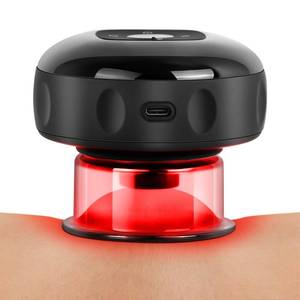 lot 19751 image: DANGSHAN Smart Cupping Therapy Massager  4-in-1 Red Light Pain Relief Therapy  Electric Cupping Kit for Massage  Powerful Meridian for Back Muscle Soreness Relief Pain Tools
