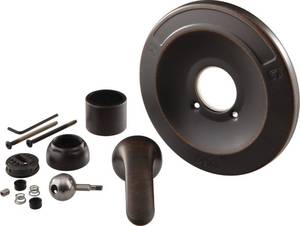 lot 20257 image: Delta Faucet Shower Handle Renovation Repair Trim Kit for Delta 600 Series Tub and Shower Trim Kits, Venetian Bronze RP54870RB